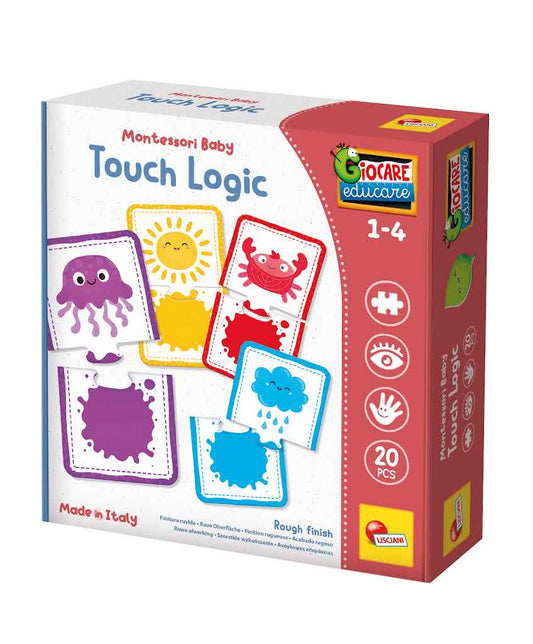 LISCIANI MONTESSORI BABY TOUCH LOGIC 1-4 ANNI