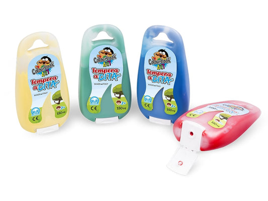 COLOURBOOK TEMPERA A DITA 150ML BIANCO