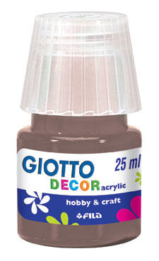 GIOTTO DECOR ACRILIC 25ML TERRA D'OMBRA