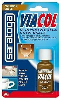 SARATOGA VIACOL RIMUOVI COLLA UNIVERSALE 20ML