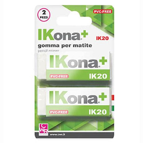 IKONA+ 2 GOMME PER MATITE IK20