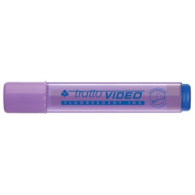TRATTO VIDEO EVIDENZIATORE FLUORESCENT 10 VIOLA
