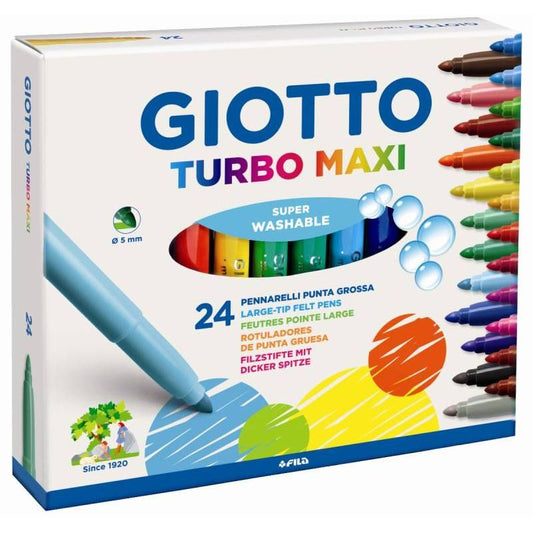 GIOTTO TURBO MAXI 24 PENNARELLI PUNTA GROSSA