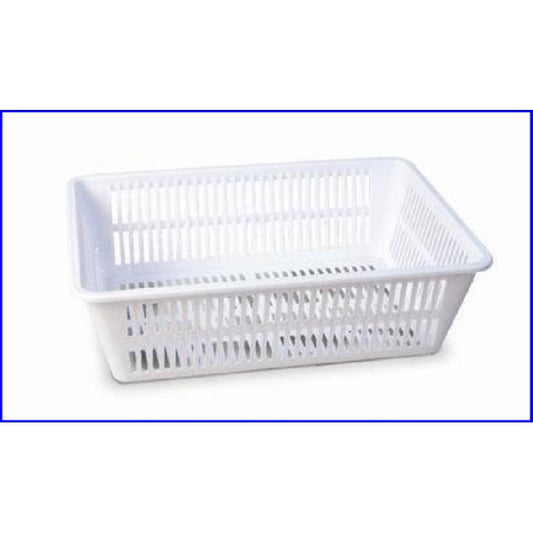 GIGANPLAST CESTA FORATA CM.34X24X10H BIANCO
