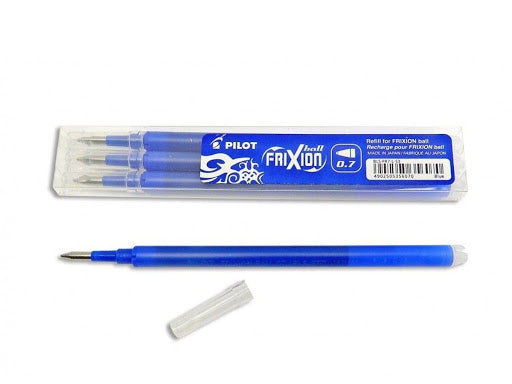 PILOT FRIXION BALL REFILL 0,7 BLU 3PZ