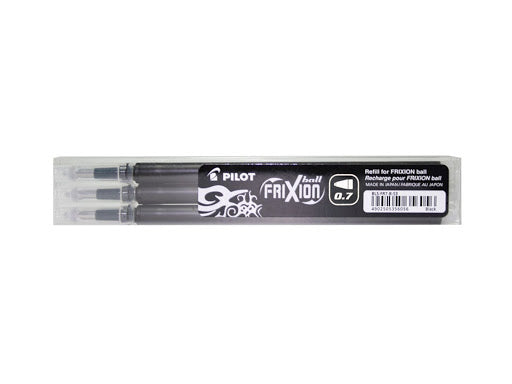 PILOT FRIXION BALL REFILL 0,7 NERO 3PZ