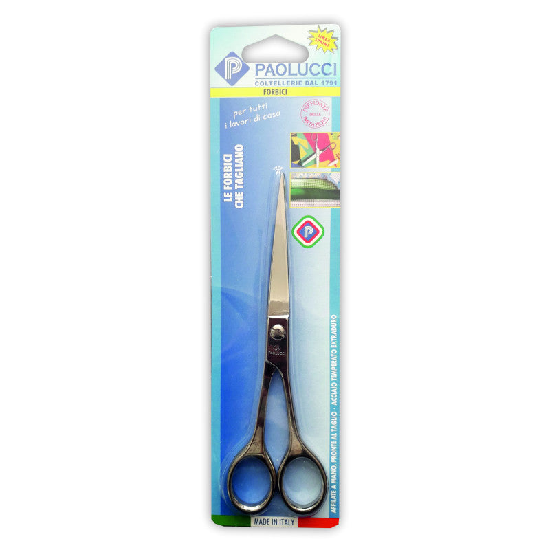 PAOLUCCI SPRINT FORBICI PER PARRUCCHIERE GAMBO PIATTO NICHELATE ART.47 POLL.6 1/2