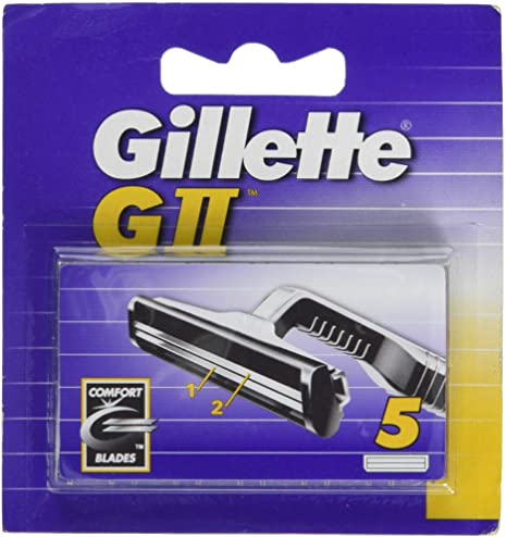 GILLETTE G II BILAMA RICARICHE X5