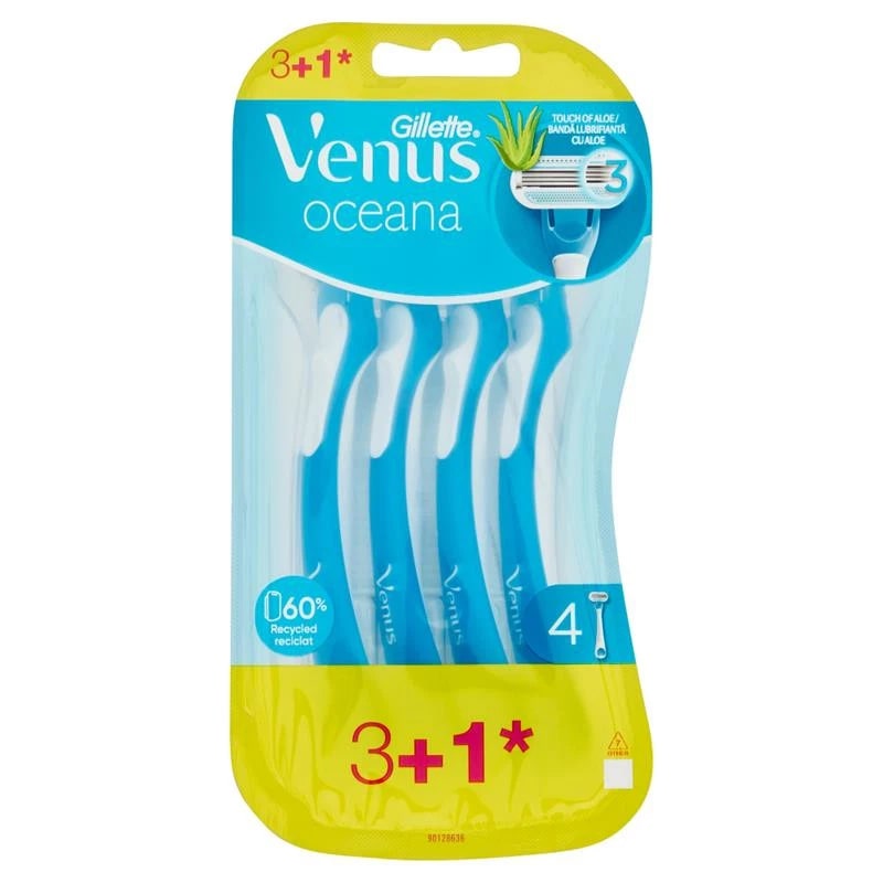 GILLETTE VENUS RASOIO OCEANA 3+1 GRATIS