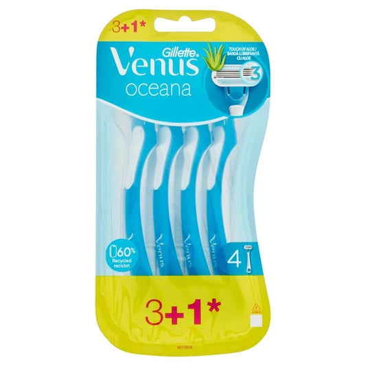 GILLETTE VENUS RASOIO OCEANA 3+1 GRATIS