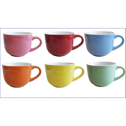 BORELLA TAZZA COLAZIONE COLORS 500CC COLORI ASSORTITI