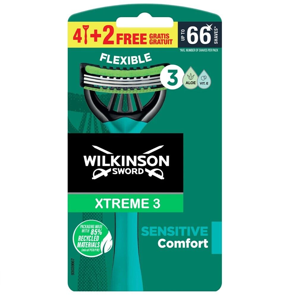 WILKINSON RASOIO XTREME 3 SENSITIVE COMFORT 4+2PZ