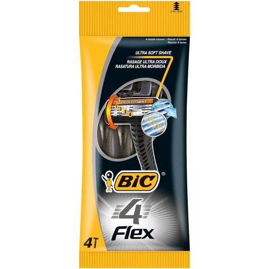 BIC RASOIO FLEX 4 LAME 4PZ