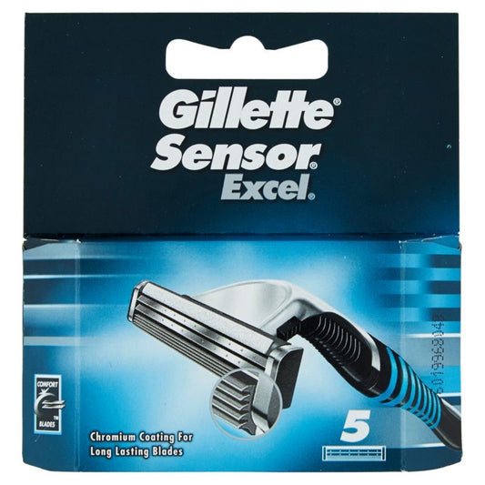 GILLETTE SENSOR EXCEL RICARICHE X5