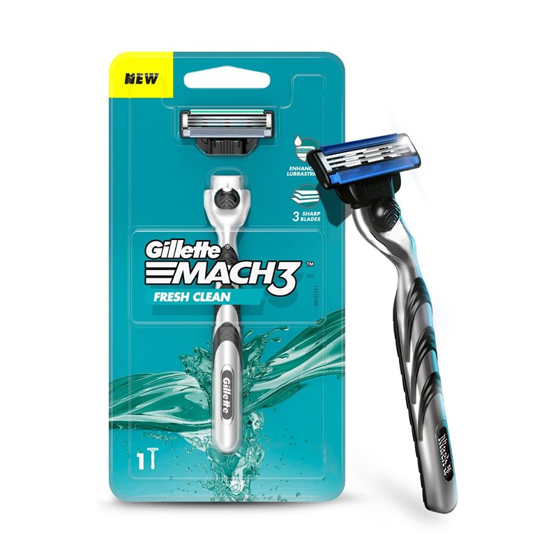 GILLETTE MACH3 RASOIO +1 RICARICA