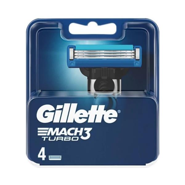 GILLETTE MACH3 TURBO RICARICHE X4