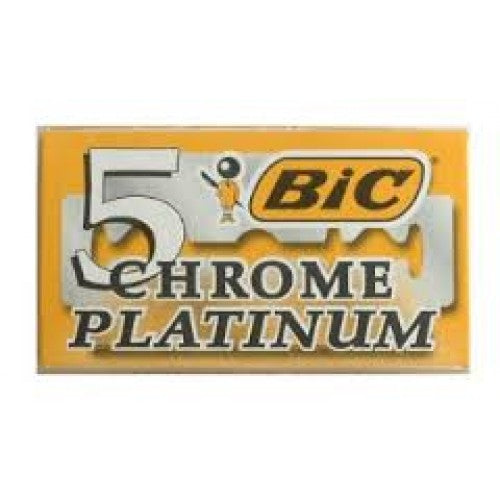 BIC 5 LAME CHROME PLATINUM