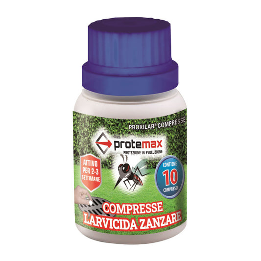 PROTEMAX INSETTICIDA LARVICIDA ZANZARE IN COMPRESSE10PZ