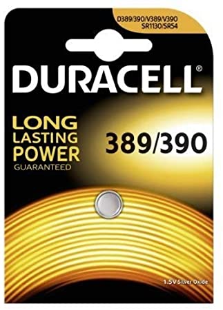 DURACELL 389/390 1,5v SILVER OXIDE