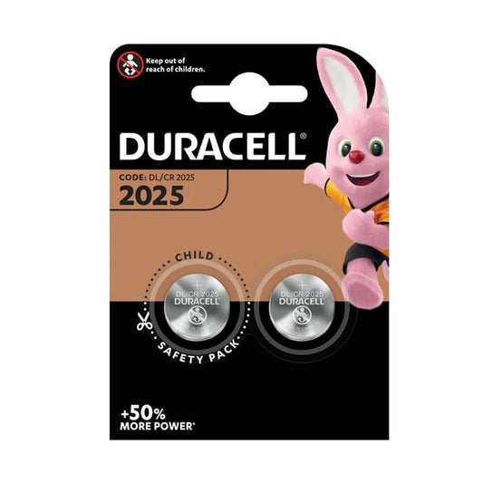 DURACELL LITHIUM CODE: 2025 DL/CR 2025 3V 2PZ