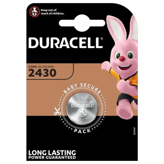 DURACELL LITHIUM CODE: 2430 DL/CR 2430 3V 1PZ