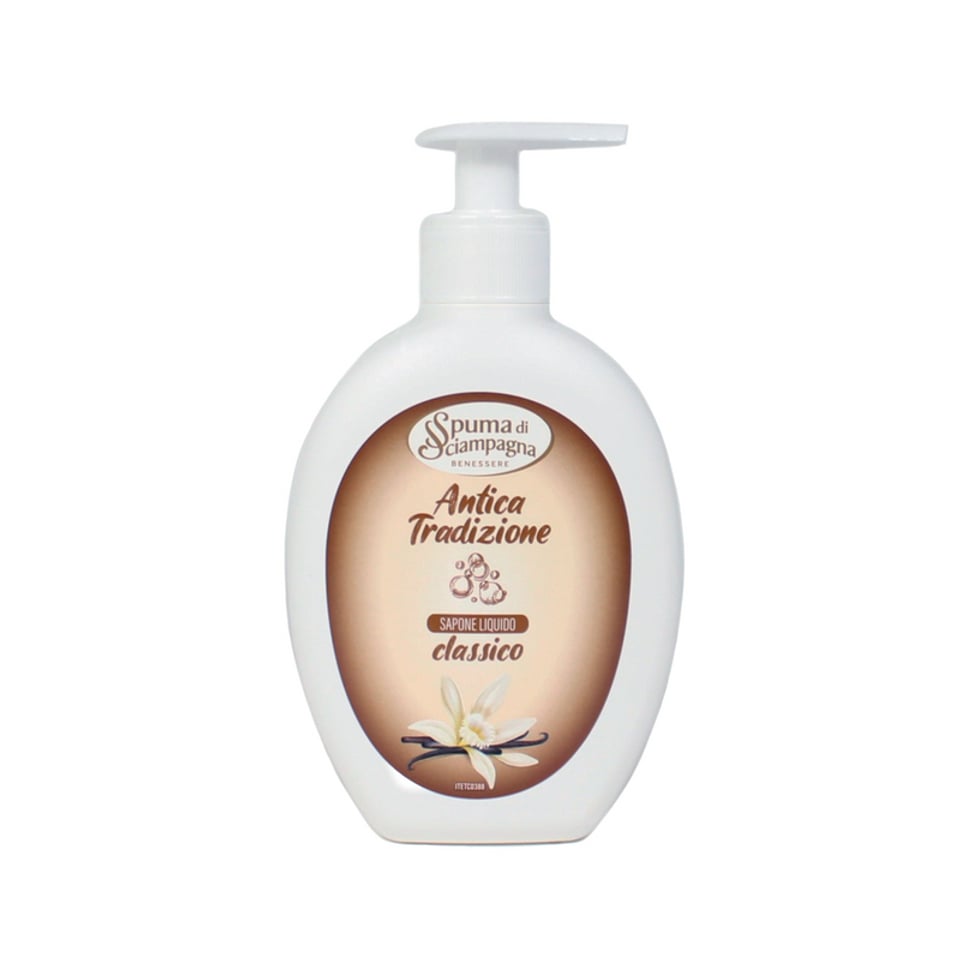SPUMA DI SCIAMPAGNA SAPONE LIQUIDO 250ML ANTICA TRADIZIONE CLASSICO