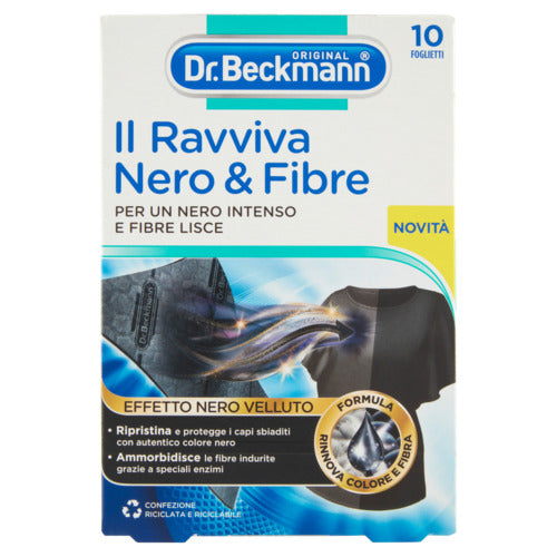 DR. BECKMANN IL RAVVIVA NERO & FIBRE 10 FOGLI