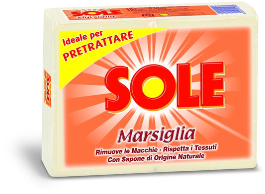 SOLE SAPONE BUCATO MARSIGLIA 2X250G