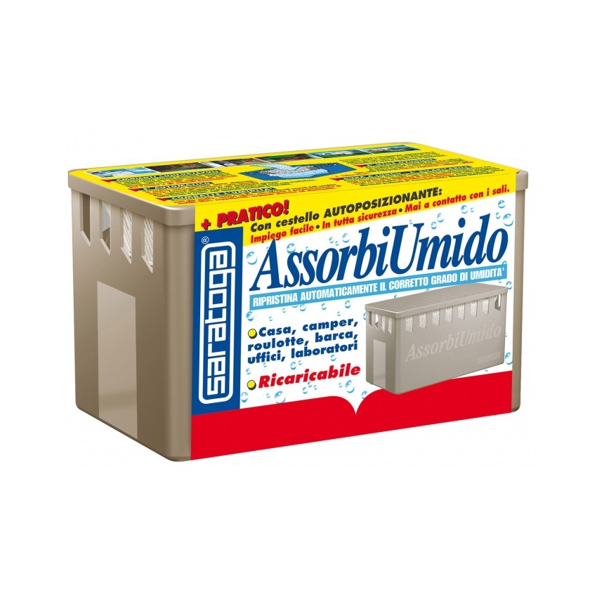 SARATOGA VASCHETTA ASSORBIUMIDO 450GR INODORE