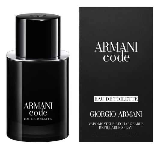 GIORGIO ARMANI CODE POUR HOMME EDT 50ML VAPO RICARICABILE