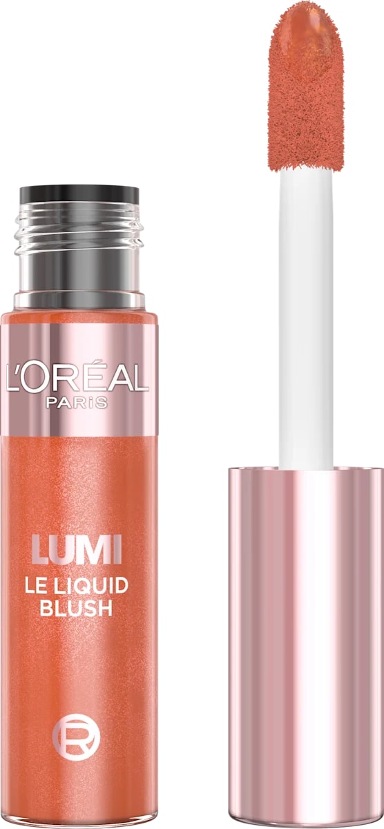 L'OREAL LUMI LE LIQUID BLUSH 627 WARM PEACH GLOW