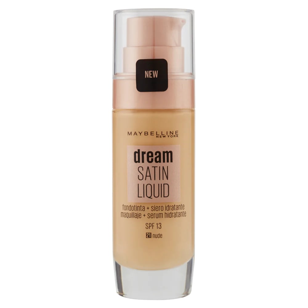 MAYBELLINE FONDOTINTA DREAM SATIN LIQUID 21 NUDE