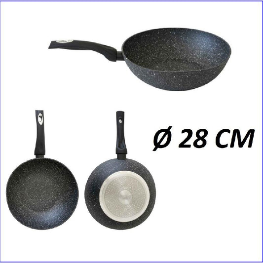 LETIZIA BLACK STAR WOK CM.28