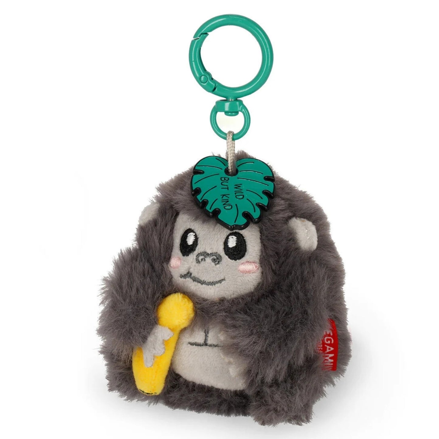 LEGAMI MILANO TINY SUPER SOFT! PORTACHIAVI DI PELUCHE GORILLA