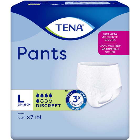 TENA PANTS DISCREET LARGE X7
