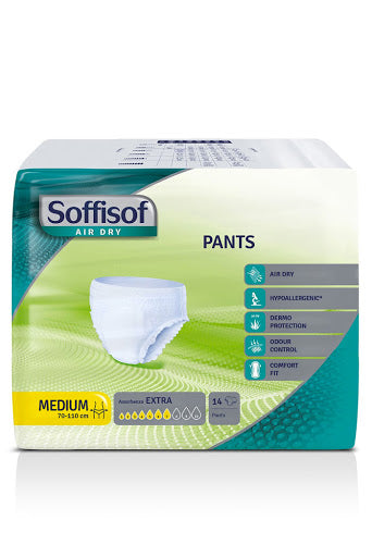 SOFFISOF AIR DRY PANTS EXTRA MEDIUM X14