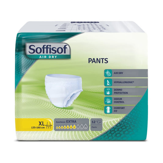 SOFFISOF AIR DRY PANTS EXTRA XL X12