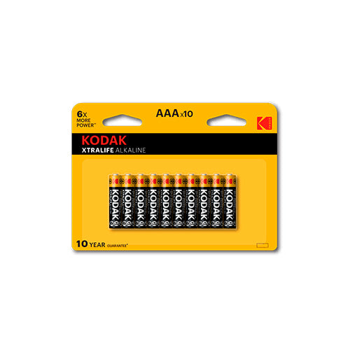 KODAK XTRALIFE ALKALINE MINISTILO AAA MULTIPACK X10