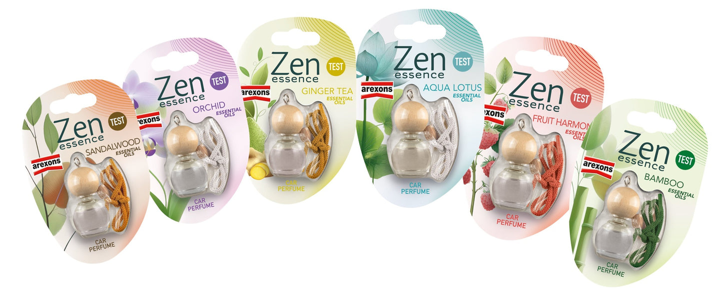 AREXONS ZEN ESSENCE CAR PERFUME ESSENTIAL OILS 4,5ML GINGER TEA