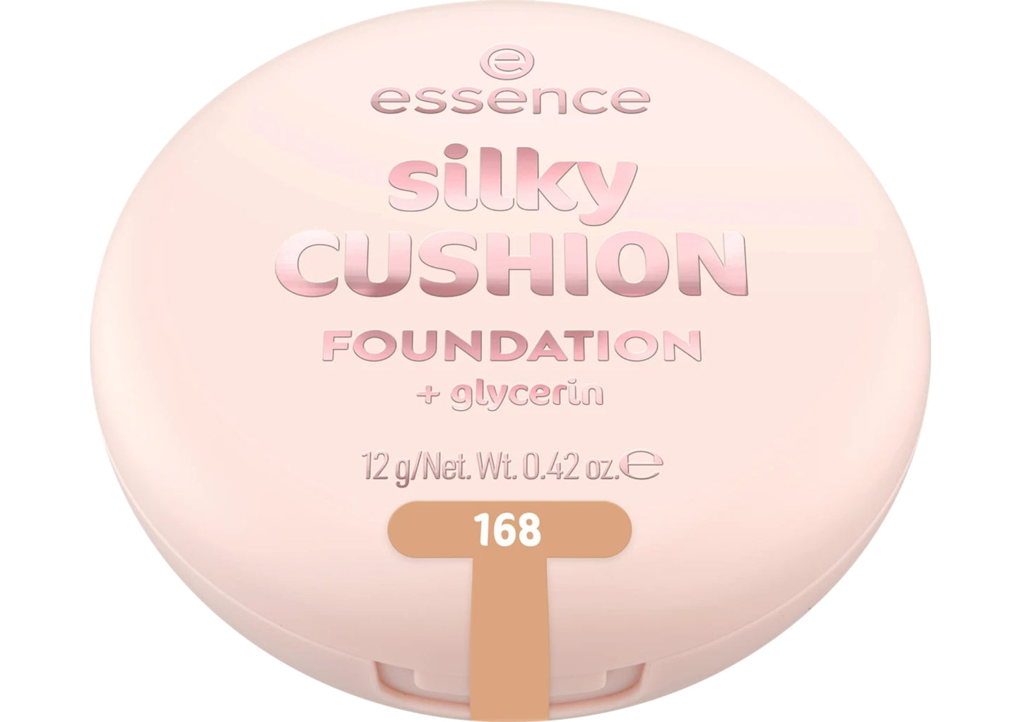 ESSENCE SILKY CUSHION FOUNDATION + GLYCERIN FONDOTINTA 12G 168