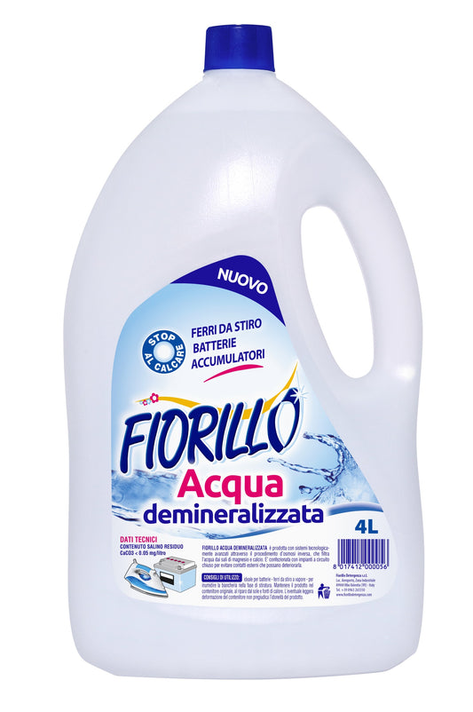 FIORILLO ACQUA DEMINERALIZZATA 4LT