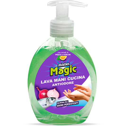 MISTER MAGIC LAVA MANI ANTIODORE CUCINA 300ML MENTA E AGRUMI