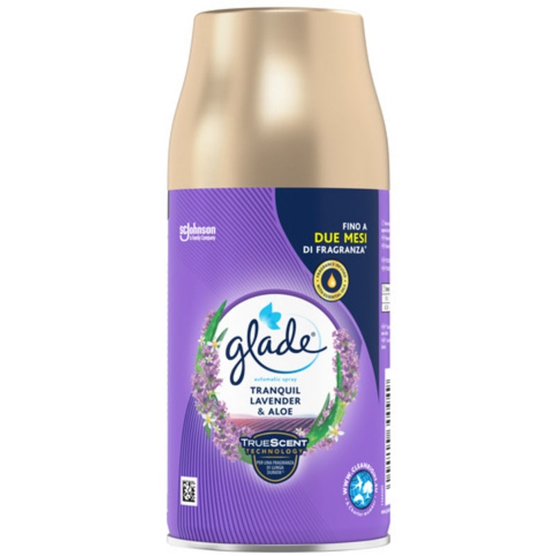 GLADE AUTOMATIC SPRAY RICARICA 269ML TRANQUIL LAVENDER & ALOE