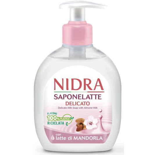 NIDRA SAPONELATTE 300ML DELICATO CON LATTE DI MANDORLA