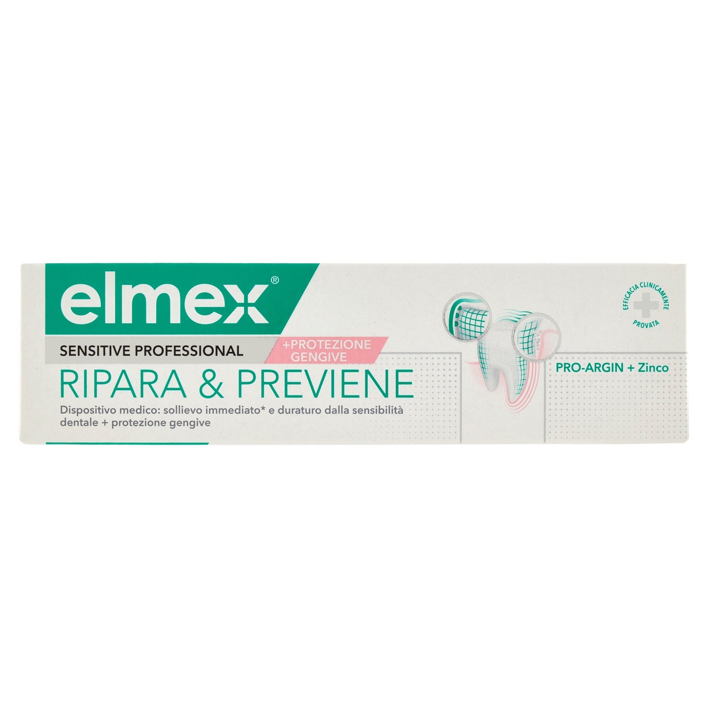 ELMEX DENTIFRICIO 75ML SENSITIVE PROFESSIONAL + PROTEZIONE GENGIVE RIPARA E PREVIENE