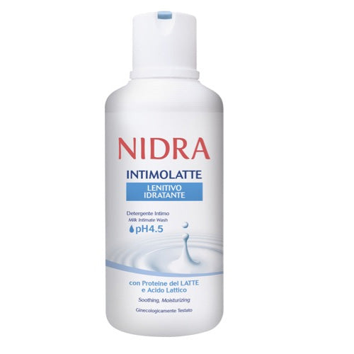 NIDRA INTIMOLATTE 500ML LENITIVO IDRATANTE CON PROTEINE DEL LATTE E ACIDO LATTICO