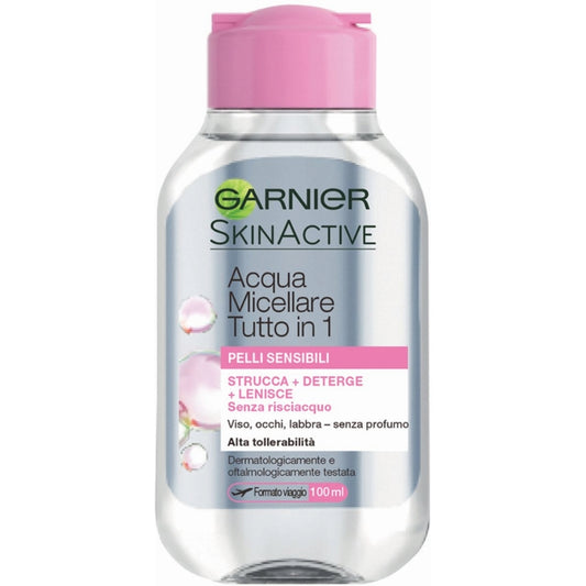 GARNIER ACQUA MICELLARE 100ML TUTTO IN 1 PELLI SENSIBILI