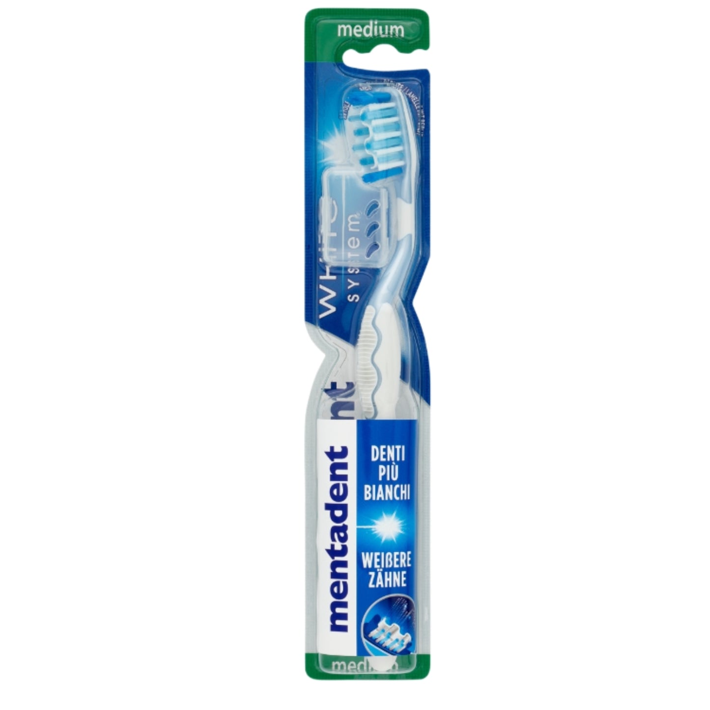 MENTADENT SPAZZOLINO WHITE SYSTEM MEDIUM