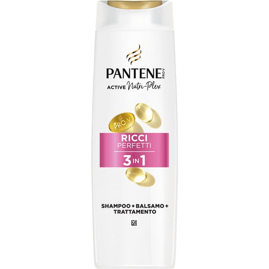 PANTENE SHAMPOO 250ML ACTIVE NUTRI-PLEX 3IN1 RICCI PERFETTI