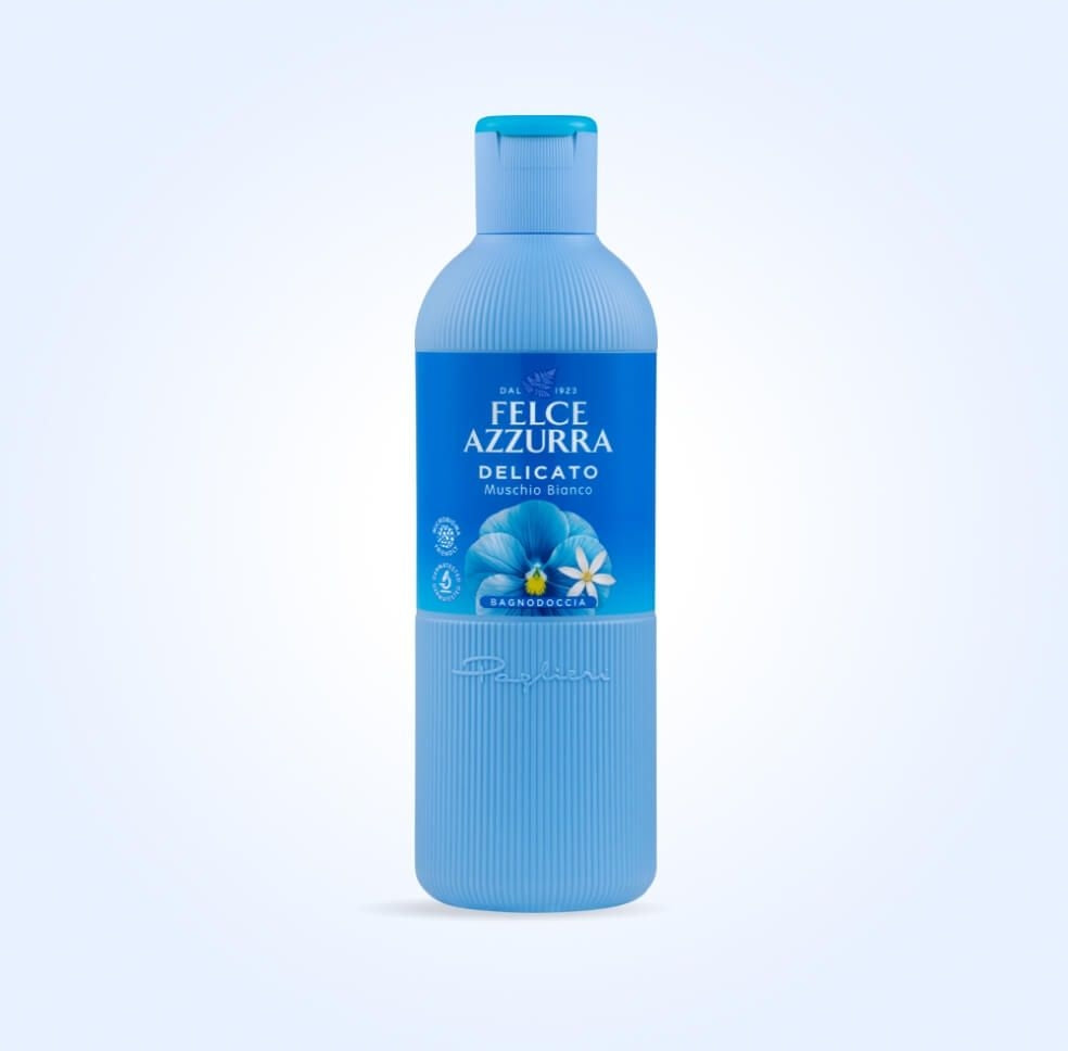 FELCE AZZURRA BAGNODOCCIA 650ML DELICATO MUSCHIO BIANCO